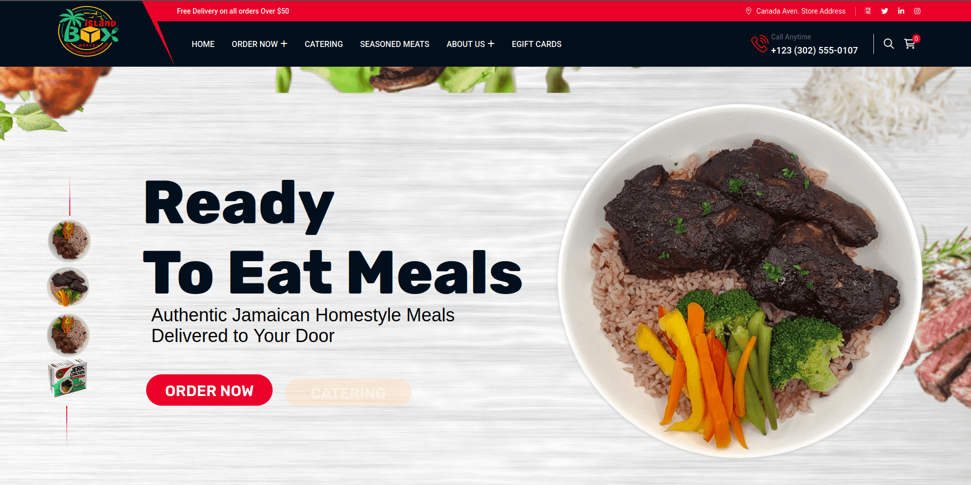 Island Box Meals — Caribbean Meal Delivery